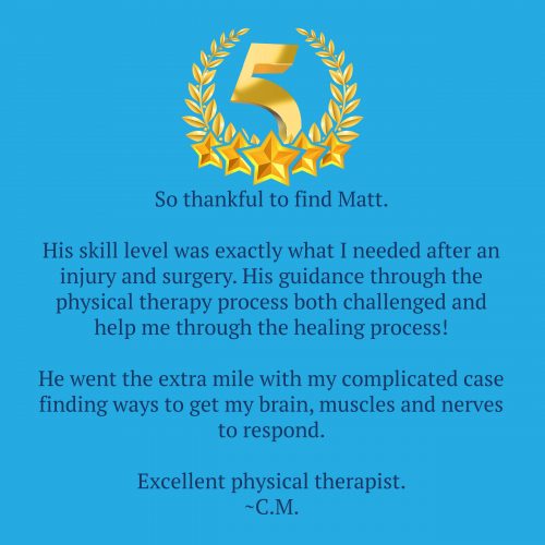 Threshold Physical Therapy and Performance 5-Star Reviews